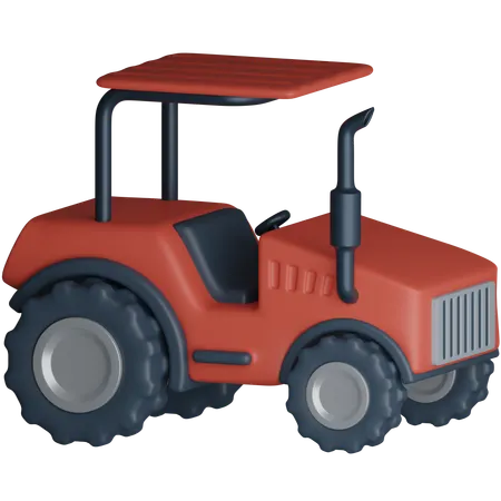 Tractor  3D Icon