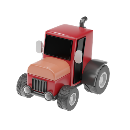 Tractor  3D Icon