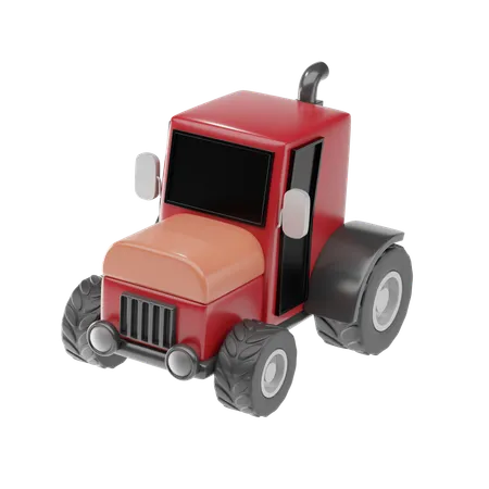 Tractor  3D Icon