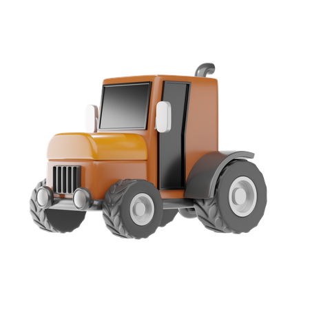 Tractor  3D Icon