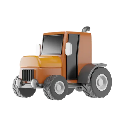 Tractor  3D Icon