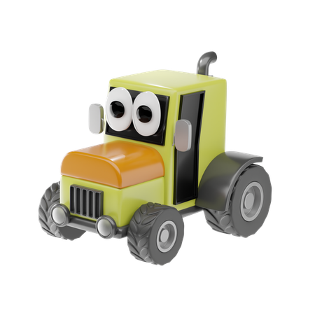 Tractor  3D Icon