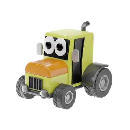 Tractor  3D Icon