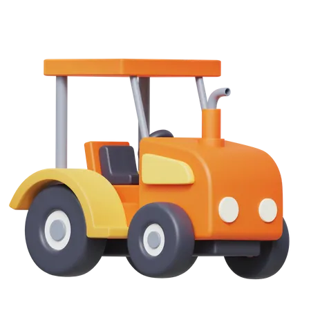 Tractor  3D Icon