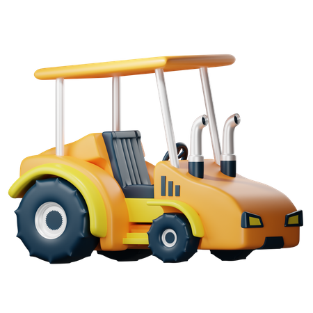 Tractor  3D Icon