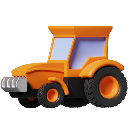 Tractor  3D Icon