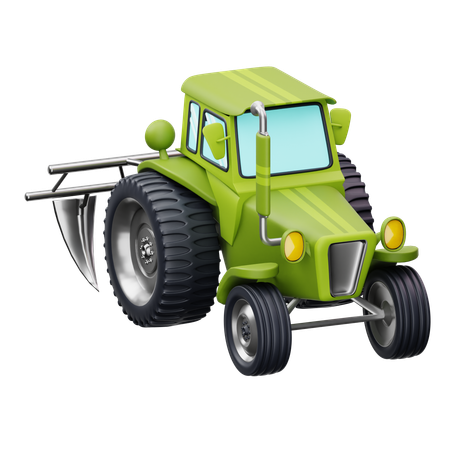 Tractor  3D Icon