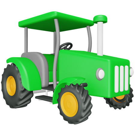 Tractor  3D Icon