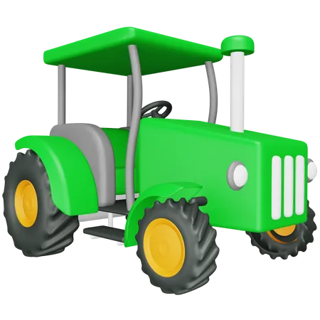 Tractor  3D Icon