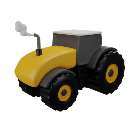 Tractor  3D Icon