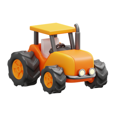 Tractor  3D Icon