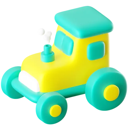 Tractor  3D Icon