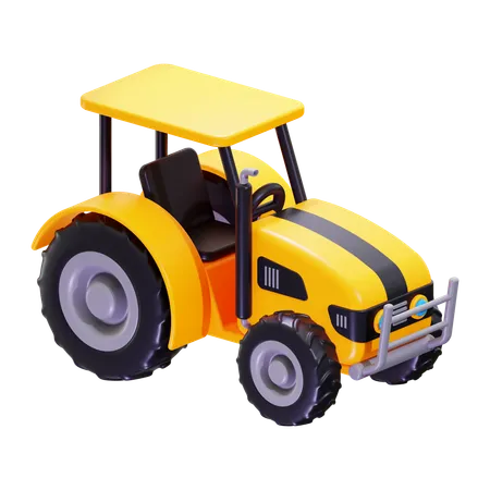 Tractor  3D Icon