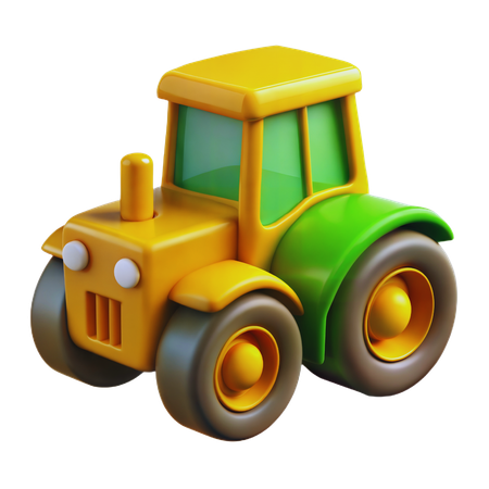 Tractor  3D Icon