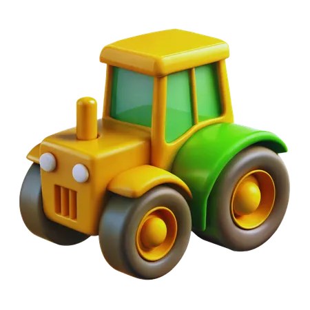 Tractor  3D Icon