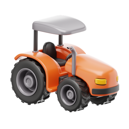 Tractor  3D Icon