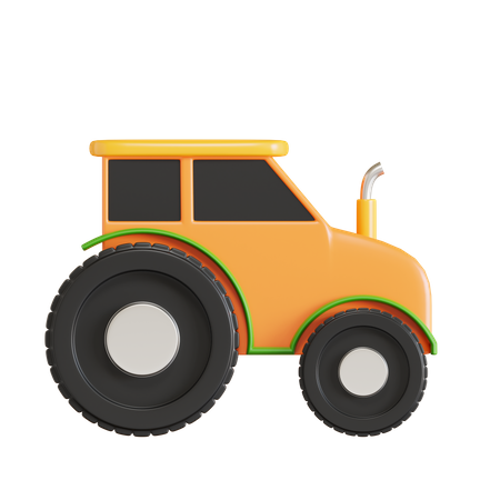 Tractor  3D Icon