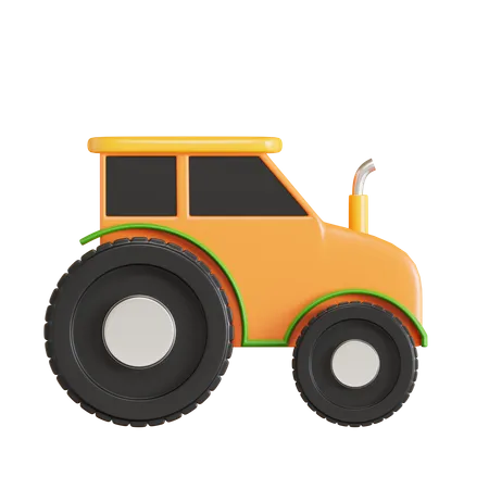 Tractor  3D Icon