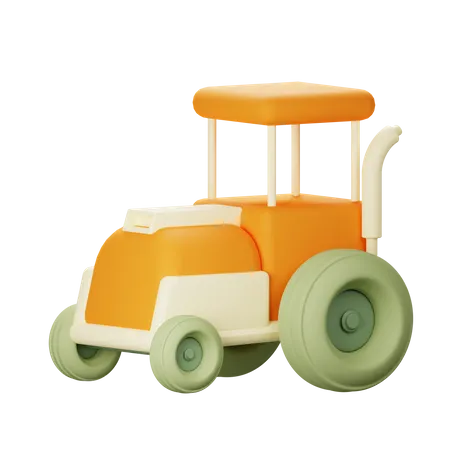 Tractor  3D Icon