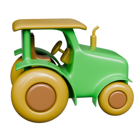 Tractor  3D Icon