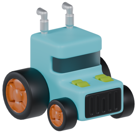 Tractor  3D Icon