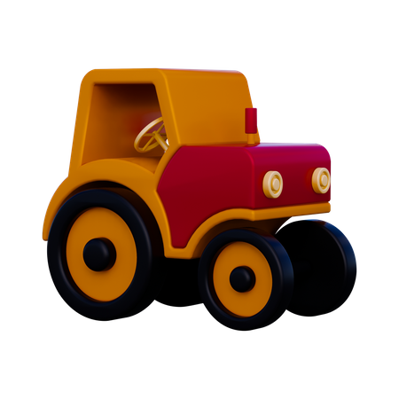 Tractor  3D Icon