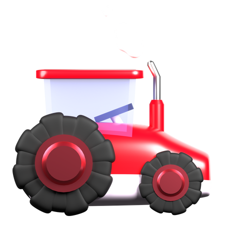 Tractor  3D Icon
