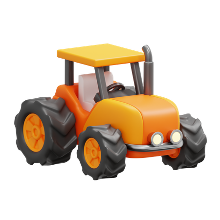 Tractor  3D Icon
