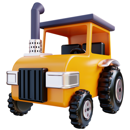 Tractor  3D Icon