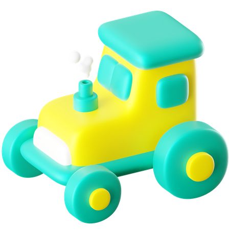 Tractor  3D Icon