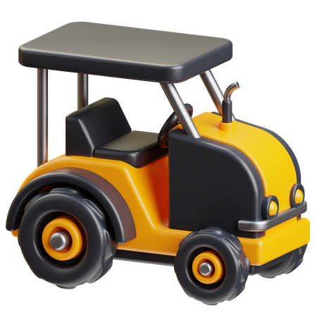 Tractor  3D Icon