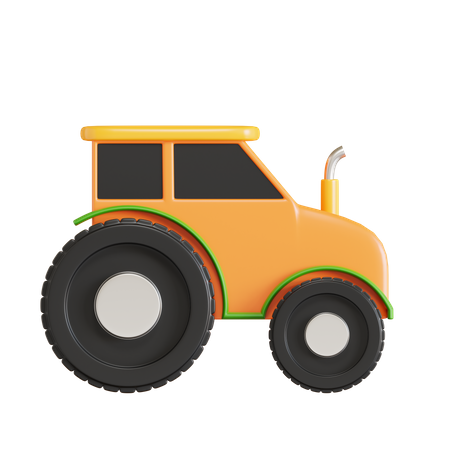 Tractor  3D Icon