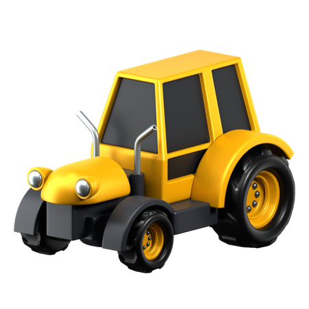 Tractor  3D Icon