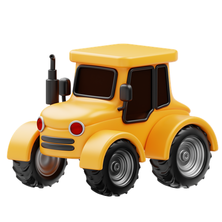 Tractor  3D Icon