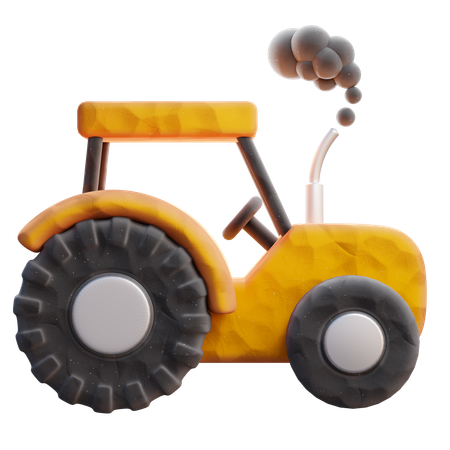 Tractor  3D Icon