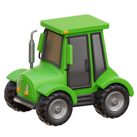 Tractor  3D Icon