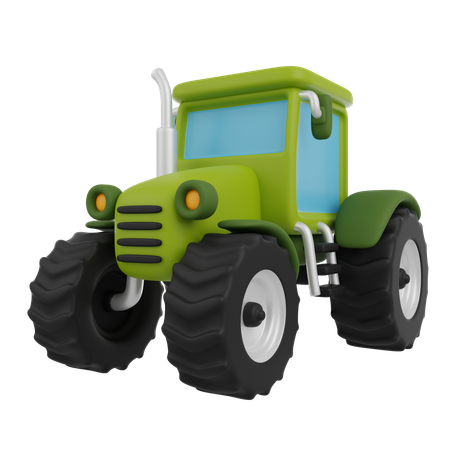 Tractor  3D Icon