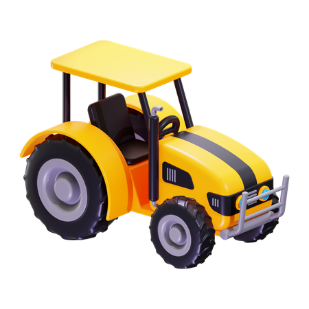 Tractor  3D Icon