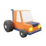 tractor 3d image