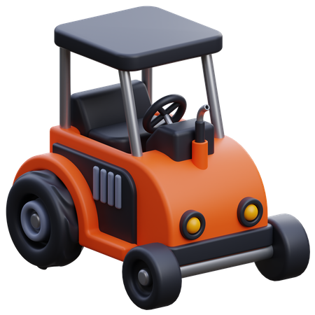 Tractor  3D Icon