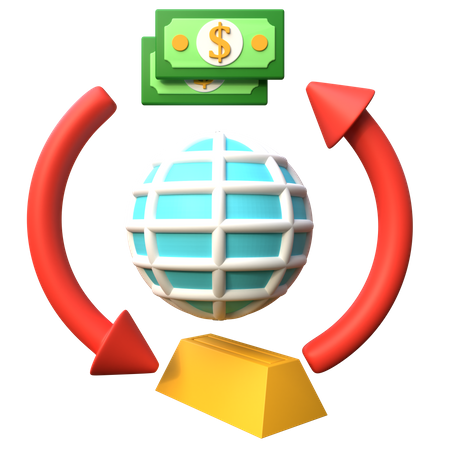 Trade  3D Icon