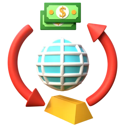 Trade  3D Icon
