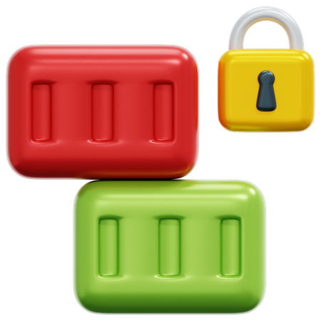 Trade Lockdown  3D Icon