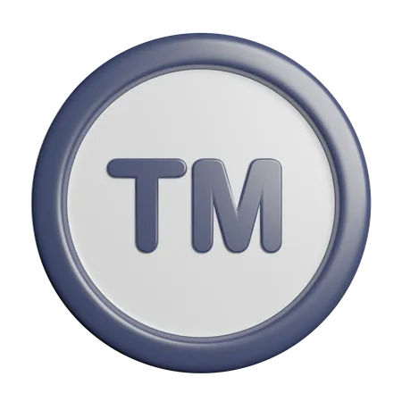 Trademark  3D Icon