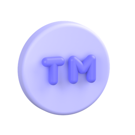 Trademark  3D Icon