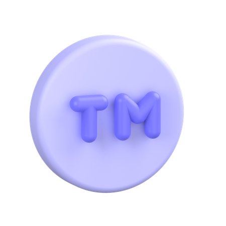 Trademark  3D Icon