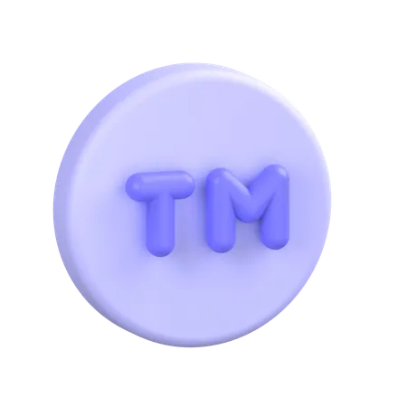 Trademark  3D Icon