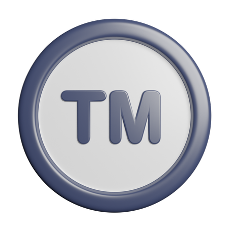 Trademark  3D Icon