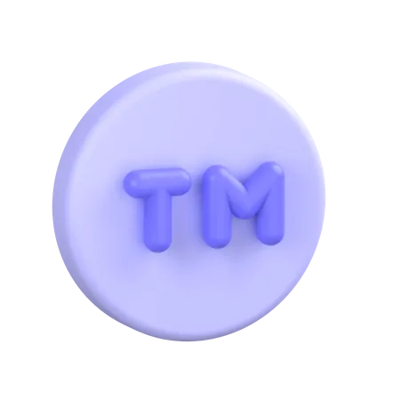 Trademark  3D Icon