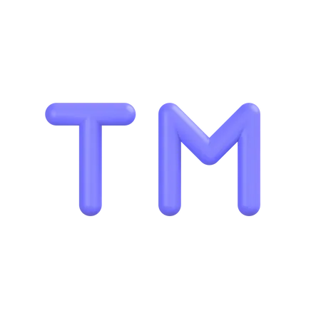 Trademark-sign 3D Icon